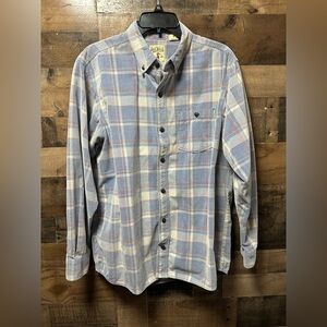 RedHead Brand Co. Men’s L Corduroy Plaid Button-Up Shirt Long Sleeve Outdoor